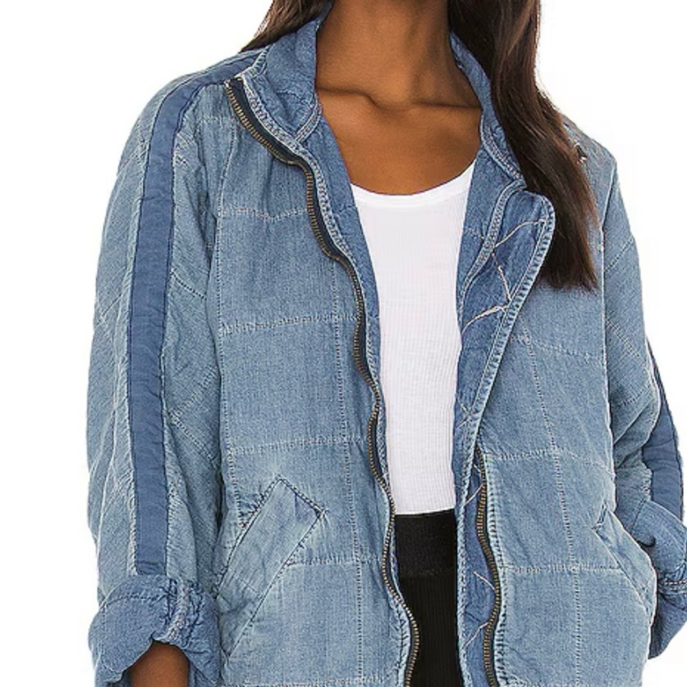 Free People Dolman Quilted Jacket